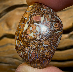 Auction Fall-Through = Your Gain! 🔥 Now More Than 50% Off RRP 🚨 22.8cts - Yowah Nut Tribal Opal Picture Stone