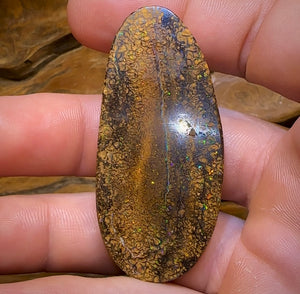 127.8cts - Large Yowah Nut Intricate Tribal Australian Boulder Opal. - Opal Whisperers