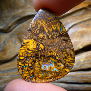 HDW 46.1cts - Tribal Queensland Boulder Opal. Australian Opal