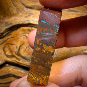 Wild Card! 146.6cts - Tribal Yowah Nut Opal Rough Slab