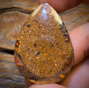 81.6cts - Tribal Eye2 Yowah Nut Opal. Australian Opal