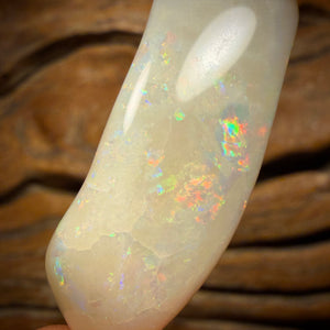 🔨 AUCTION 🔨 Reserve 💎 High Roller Banger Auction 💎 43.3cts - South Australian White Opal. Vintage Cut