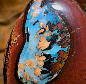 78.1cts - Yowah Nut Kernel Opal. Australian Opal Double Sided - Opal Whisperers