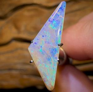 2.35cts - Rare Mintabie Crystal Opal. Decades Old ISAACS CUT - Opal Whisperers