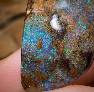 (Template) 19.3cts - Queensland Boulder Opal from Yowah - Opal Whisperers