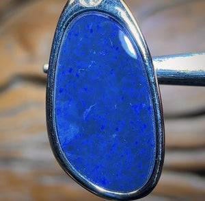 Sterling Silver - Queensland Boulder Opal Doublet Pendant