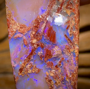 27.9cts - Boulder Pipe Opal Rub. Australian Opal