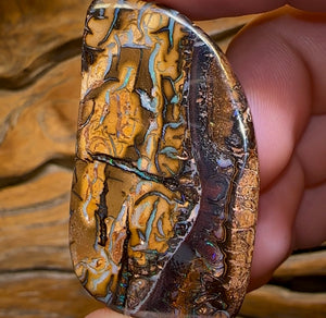 116.5cts - Tribal Koroit Nut Opal. Queensland Boulder Opal - Opal Whisperers