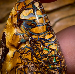 49.4cts - Tribal Queensland Boulder Opal from Yowah