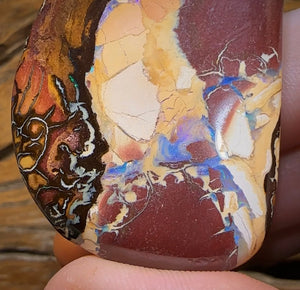 198.7cts - XL Queensland Boulder Picture Stone Opal from Yowah