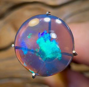 (Template) 2.8cts - Lightning Ridge Black Crystal Opal - Opal Whisperers