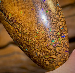47.4cts - Tight Tan Tribal Queensland Boulder Opal from Yowah