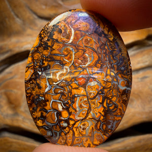 47.2cts - Tribal Yowah Nut Opal. Double Sided