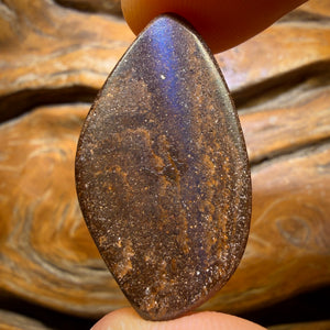 “Set in Stone” - Private Collector Acquisition - “Hey True Blue” 32.2cts - Top Australian Boulder Seam Opal