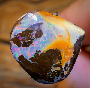 6.65cts - Queensland Boulder Opal from Yowah