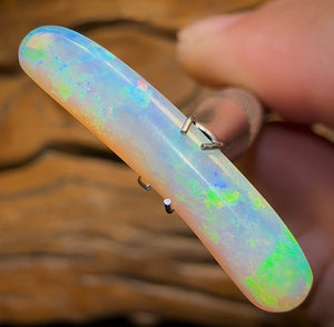 2.65cts - Rare Mintabie Crystal Opal. Decades Old ISAACS CUT - Opal Whisperers