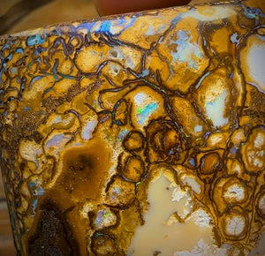 617.5cts - Tan Tribal Queensland Boulder Opal. Polished Specimen