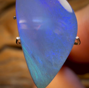4,1 ct – Halbkristallopal aus Lightning Ridge
