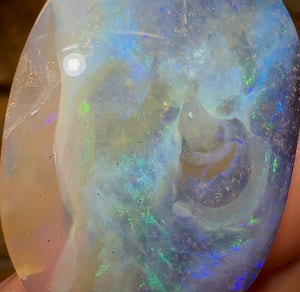 71.3cts - “Water World”Large Queensland Boulder Opal from Winton - Opal Whisperers