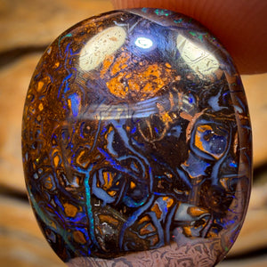 36.4cts - Tribal Yowah Nut Opal. Double Sided