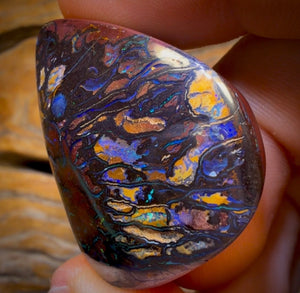 131.1cts - Top Tribal Australian Boulder Opal from Koroit