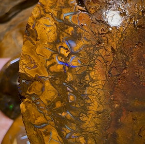 452.6cts- 3x Large Queensland Boulder Opal Rubs - Opal Whisperers