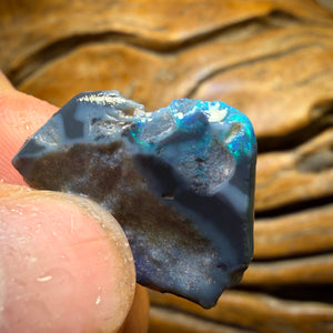 133.2cts - 6x Lightning Ridge Opal Rough Parcel