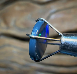 1.55cts - Solid Lightning Ridge Black Opal - Opal Whisperers