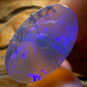 Wow Wildcard! 9.6cts - Big Lightning Ridge Black Crystal Opal