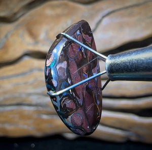 16.4cts - Top Tribal Queensland Boulder Opal from Koroit with Kernels