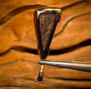 Top Class Top Stone 14k Gold - Solid Queensland Boulder Opal Pendant