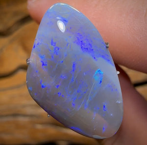 9.8cts - Lightning Ridge Dark Opal - Opal Whisperers