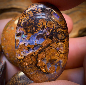 157.1cts - 5x Australian Tribal Boulder Opal’s. Wholesale Dealers Parcel