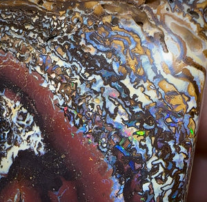 544cts - Yowah Tribal Australian Boulder Opal Specimen Polished - Opal Whisperers