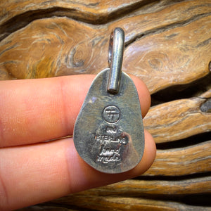 Old School Heritage BANGER! Super Rare Sterling Silver - Rare Yowah Nut Kernel Opal UNISEX Pendant