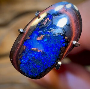 2.7cts - Yowah Nut Crystal Centre Opal - Opal Whisperers