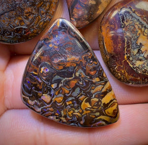 167.5cts - 5x Australian Tribal Boulder Opal’s. Wholesale Dealers Parcel
