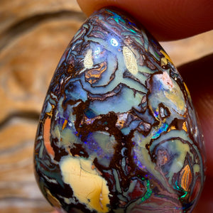 61.5cts - Tribal Queensland Boulder Opal from Yowah