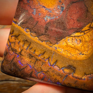 335.4cts - Large Tribal 1/2 Australian Boulder Opal from Yowah