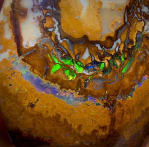 Aren’t you glad you waited till the end Card! 40.2cts - Tribal Australian Boulder Nut Opal from Yowah