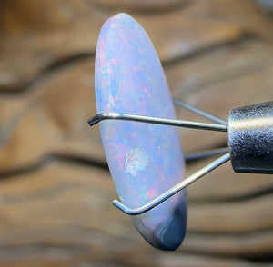 3.1cts - Quality Lightning Ridge Black Opal - Opal Whisperers