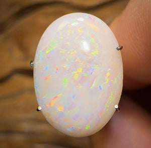 Auction Fall-Through = Your Gain! š„ Now More Than 50% Off RRP šØ 4.15cts - South Australian White Opal. RECUTTERāS DELIGHT