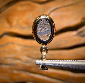 14k Gold - Queensland Boulder Opal Doublet Pendant