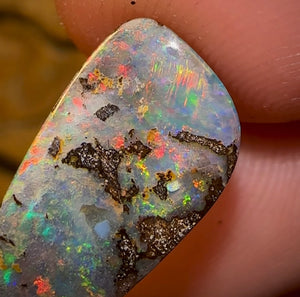 6.4cts - Solid Natural Boulder Opal from Quilpy - Opalwhisperers