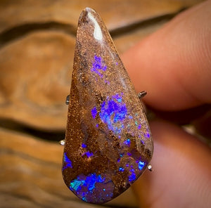 Auction Fall-Through = Your Gain! 🔥 Now More Than 50% Off RRP 🚨 No Reserve 7.1cts - Purple Family Yowah Nut Opal. Australian Opal