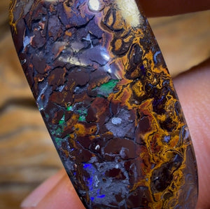 27.8cts - Tribal Queensland Boulder Opal from Koroit