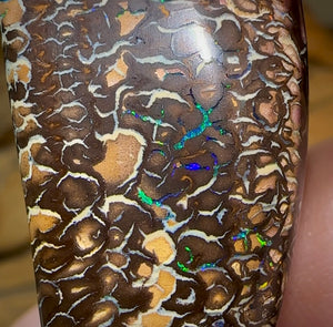 72.9cts - Yowah Nut Opal. Top Tribal Pattern - Opal Whisperers