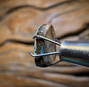 1.65cts - Queensland Boulder Seam Opal Scandinavian Blue