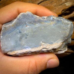 1646cts - HUGE Lightning Ridge Black Potch Opal Rough Piece