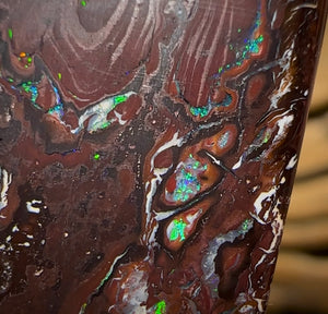 32.7cts - Queensland Boulder Opal Double Sided - Opal Whisperers